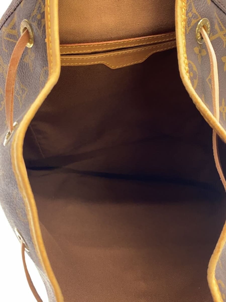 LOUIS VUITTON Montsouris _Monogram Canvas PVC BRW 6