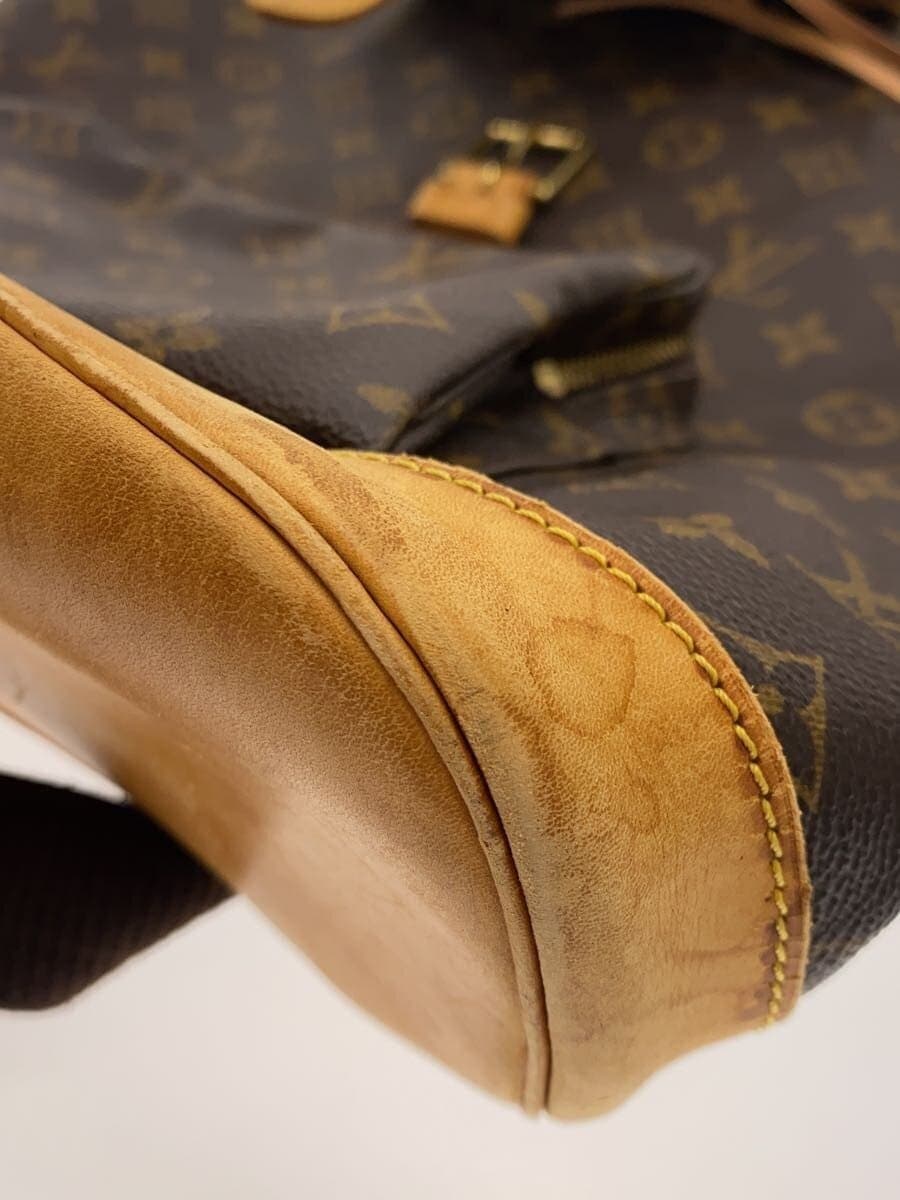 LOUIS VUITTON Montsouris _Monogram Canvas PVC BRW 8