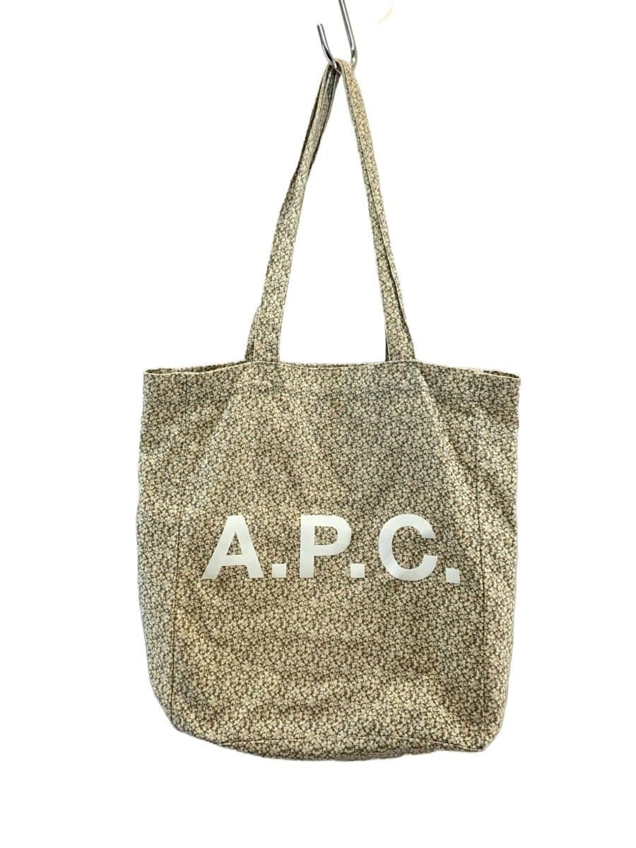 A.P.C. Tote Bag Logo Multicolor Floral