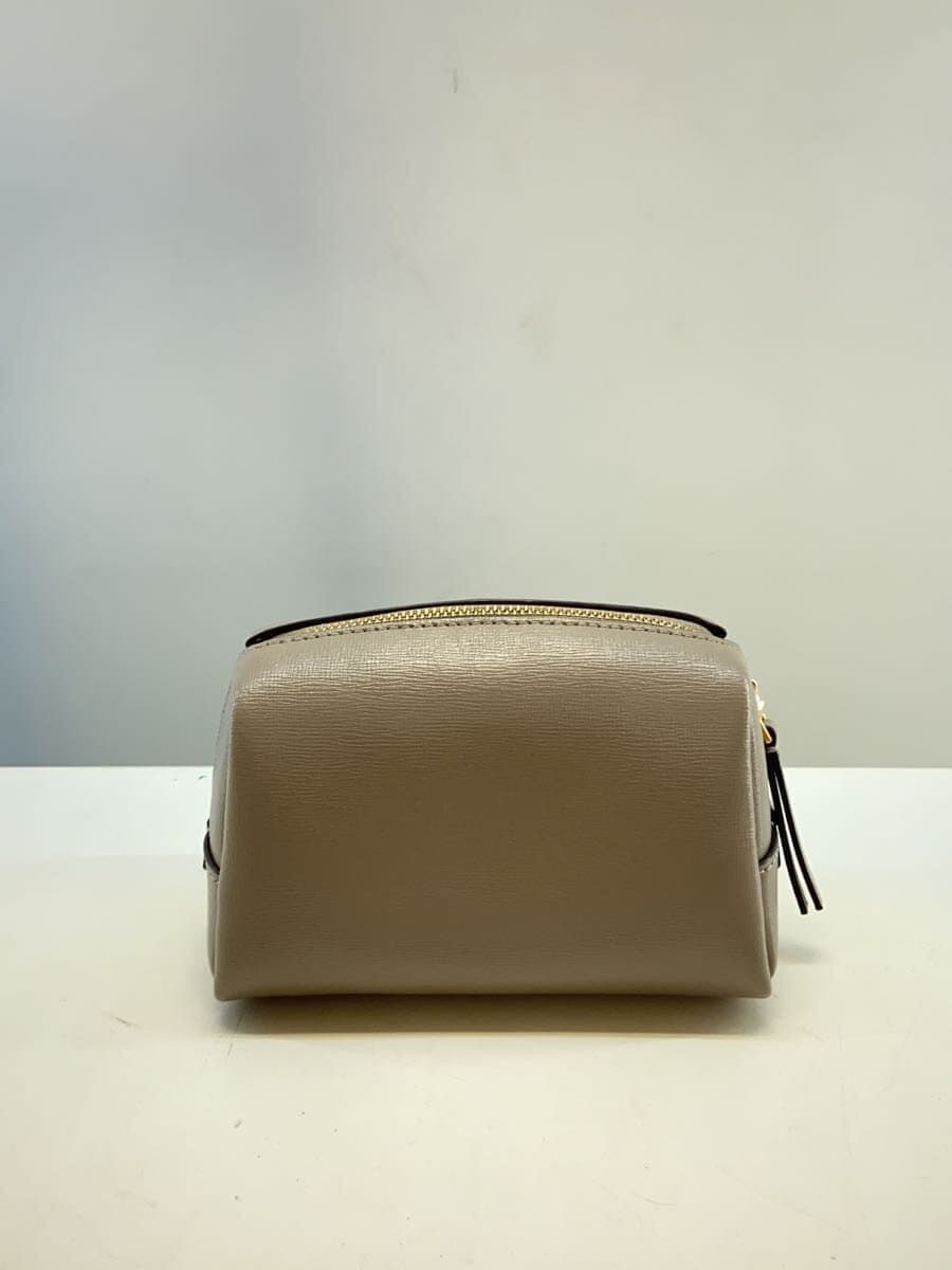 TORY BURCH Pouch GRY Solid 87163 3