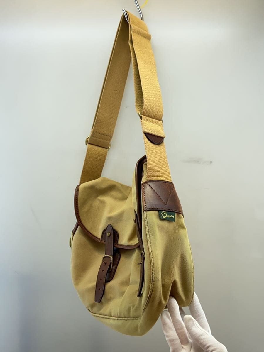 BRADY Shoulder Bag Canvas KHK Solid 2