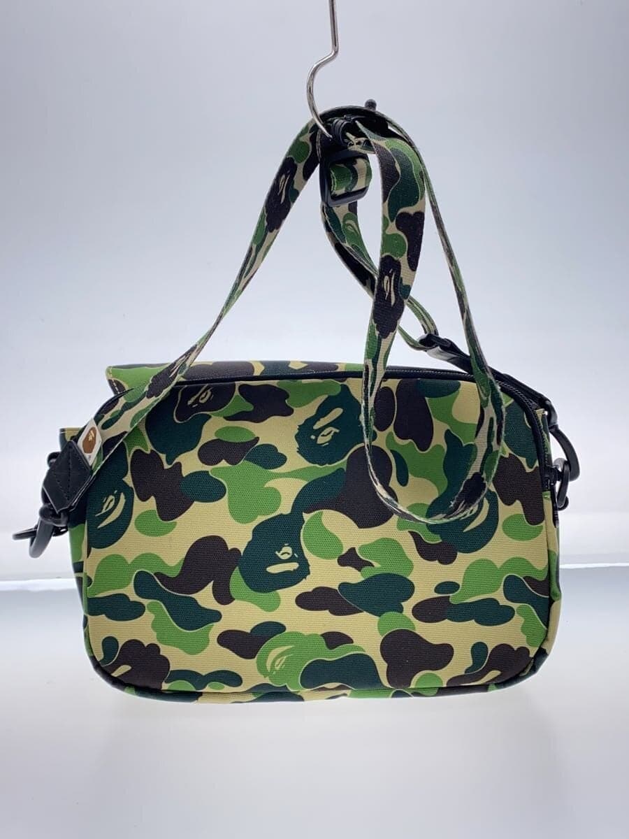 A BATHING APE Shoulder Bag Polyester KHK Camouflage 001GDG201122X Stain pc 3