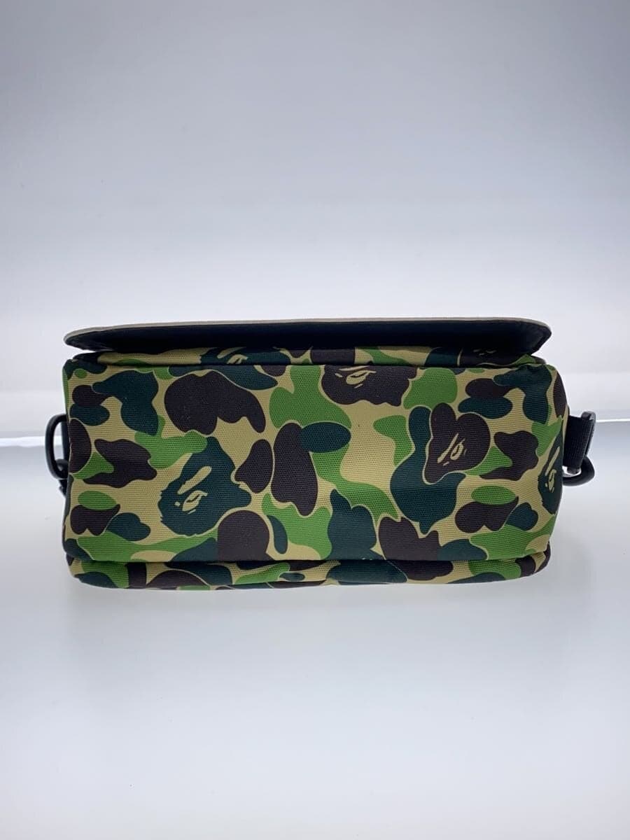 A BATHING APE Shoulder Bag Polyester KHK Camouflage 001GDG201122X Stain pc 4