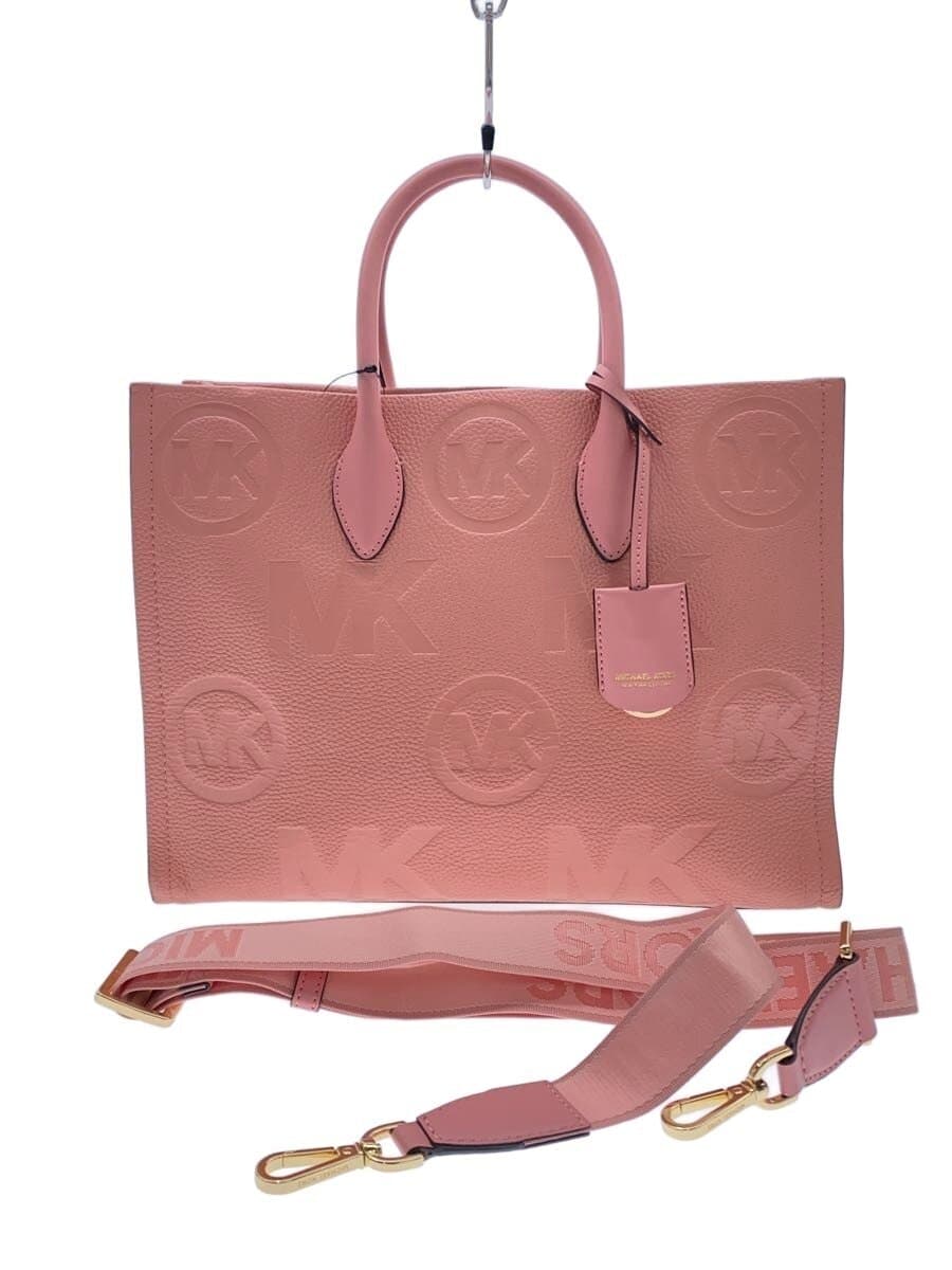 MICHAEL KORS Tote Bag Leather PNK AV-2304