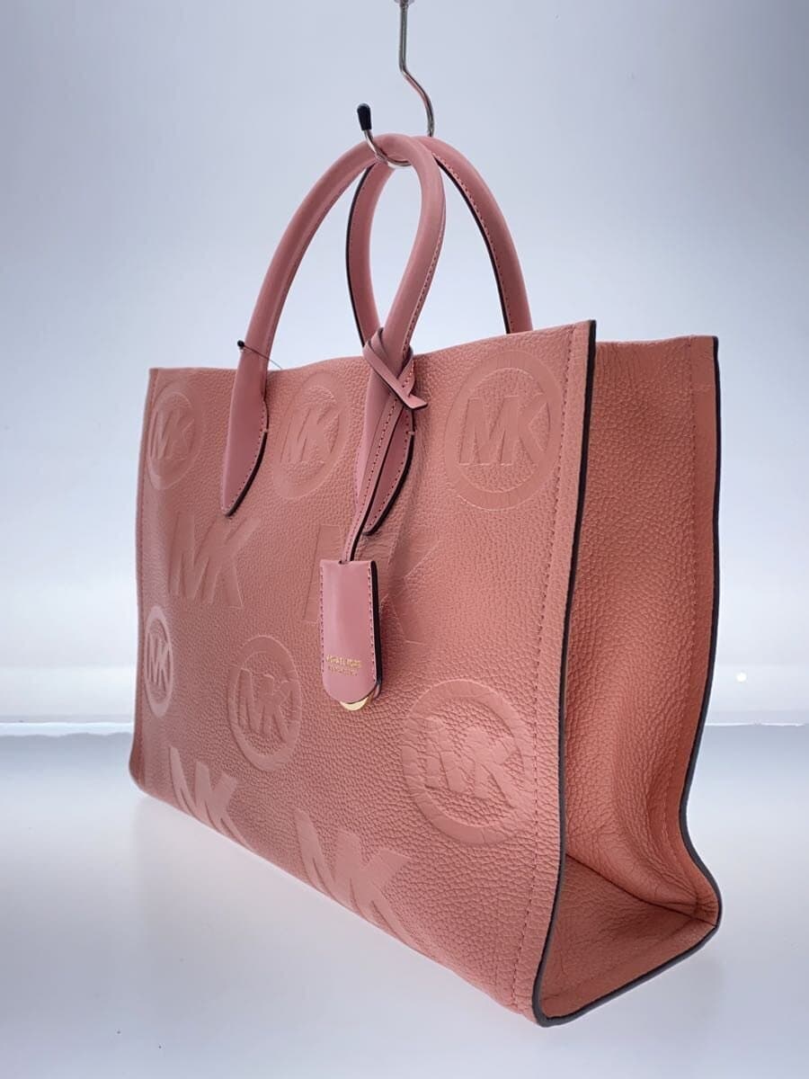 MICHAEL KORS Tote Bag Leather PNK AV-2304 2