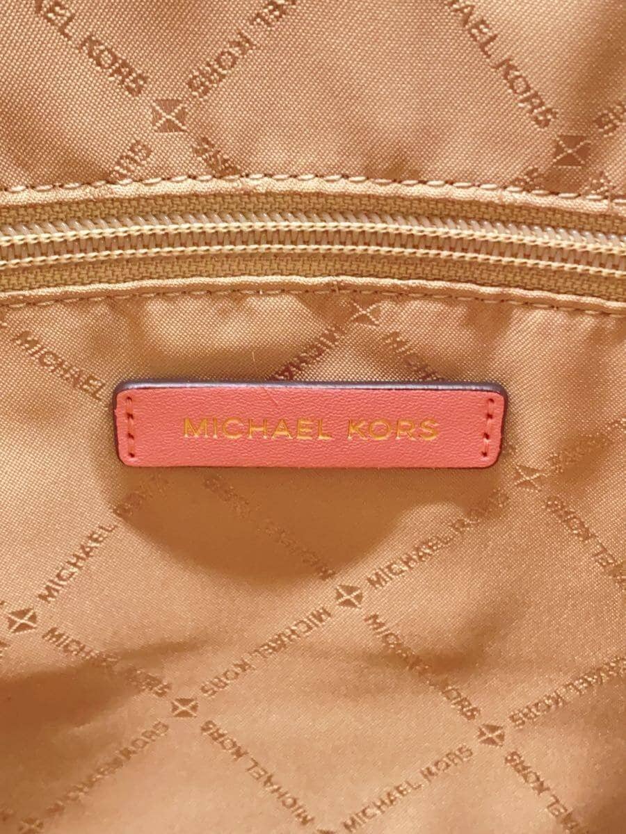 MICHAEL KORS Tote Bag Leather PNK AV-2304 5