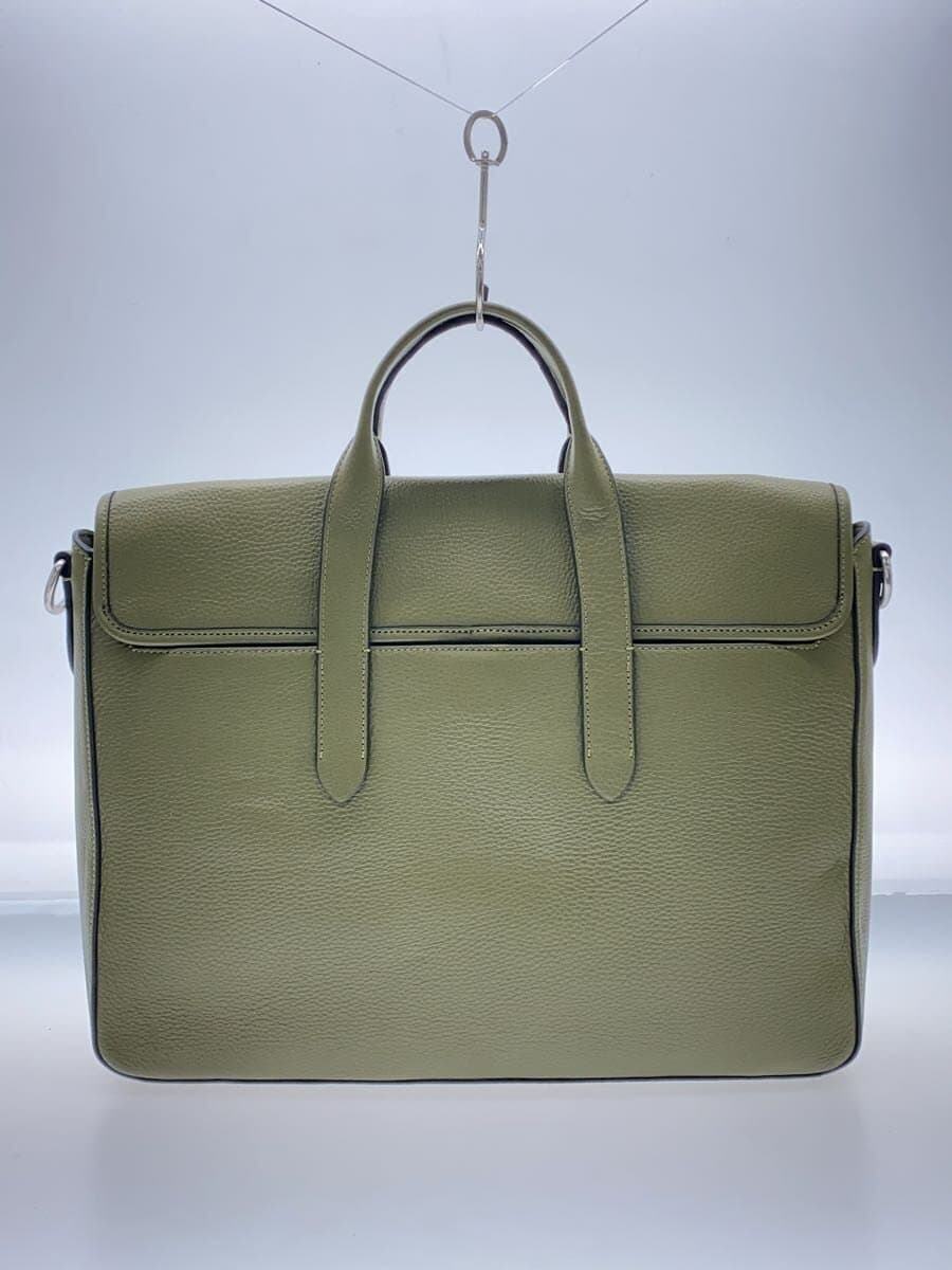 COACH Handbag Leather GRN Solid C9875 Sullivan Portfolio 3