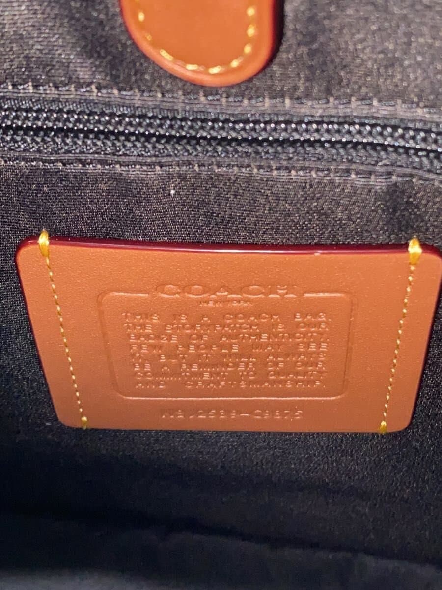 COACH Handbag Leather GRN Solid C9875 Sullivan Portfolio 5