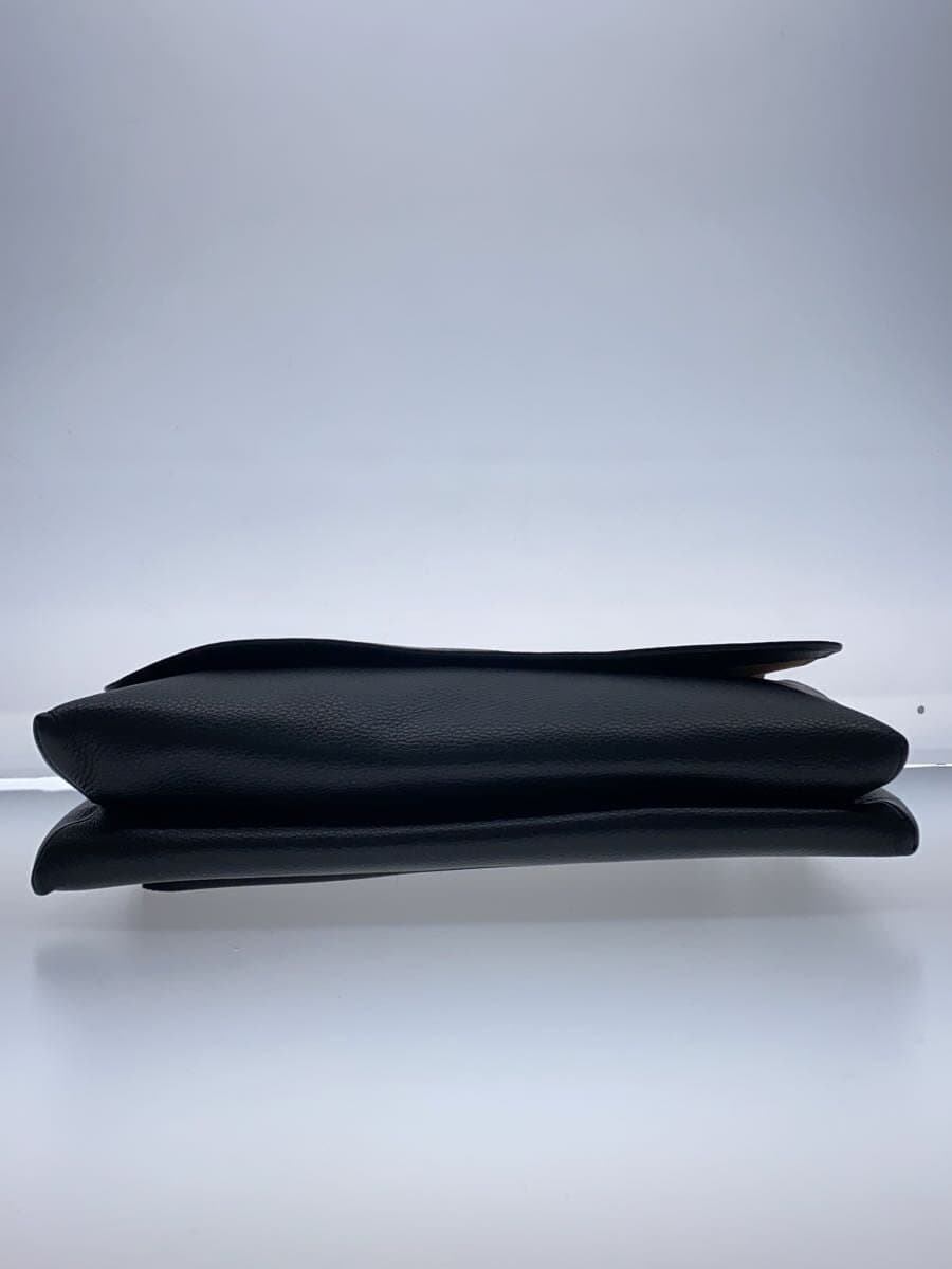 COACH Shoulder Bag Leather BLK Solid CY768 Caleb Messenger Bag 4