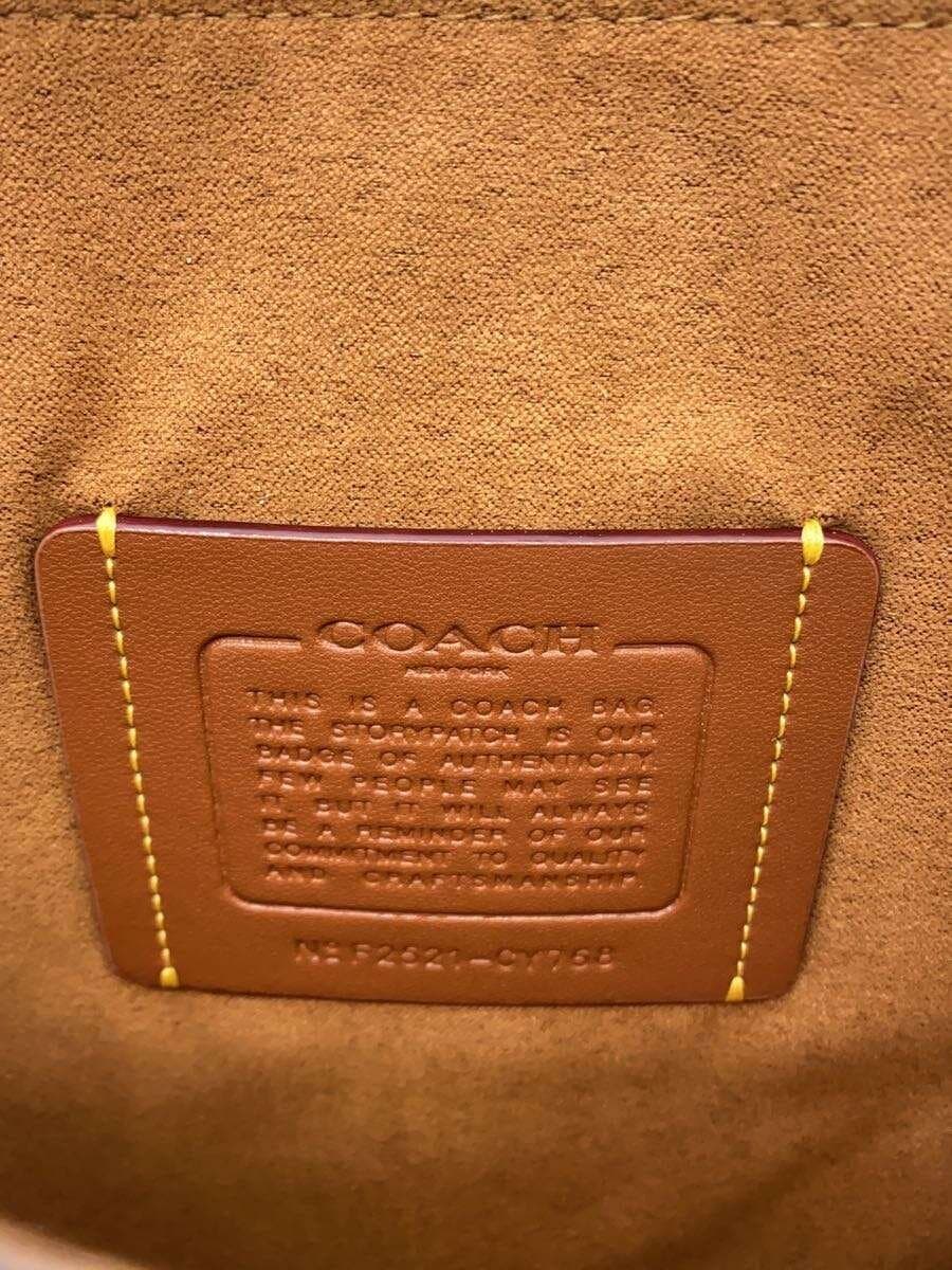 COACH Shoulder Bag Leather BLK Solid CY768 Caleb Messenger Bag 5