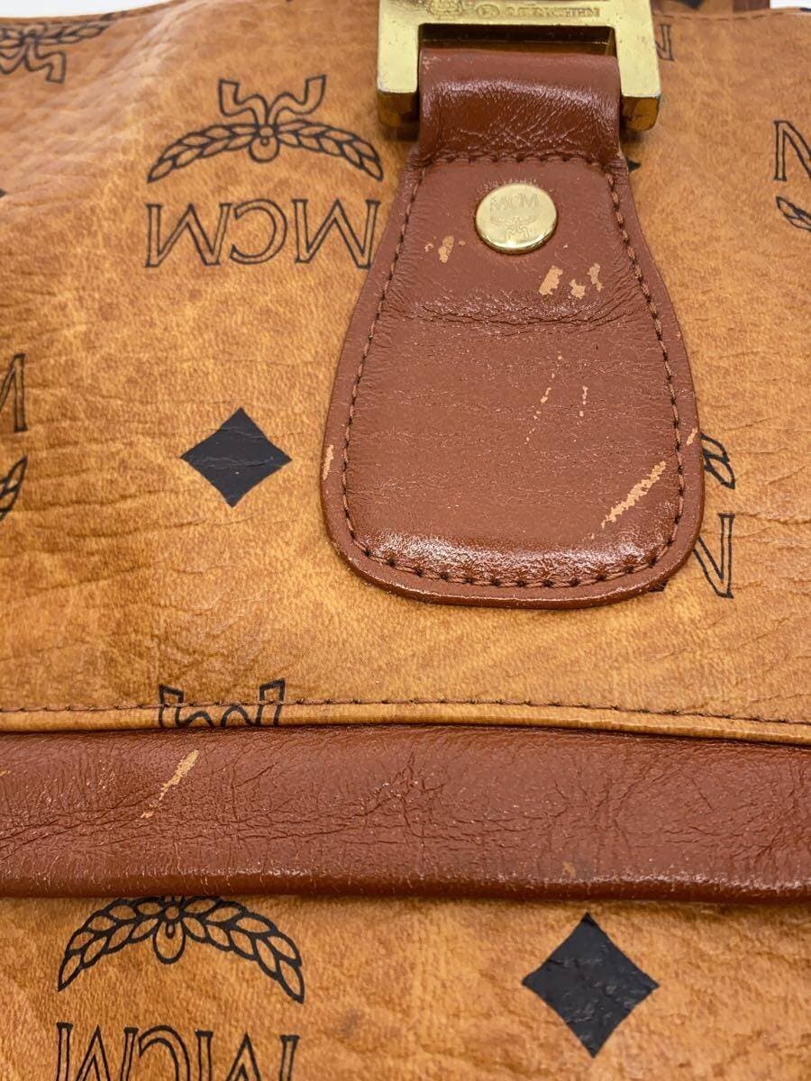 MCM Tote Bag Leather CML 8