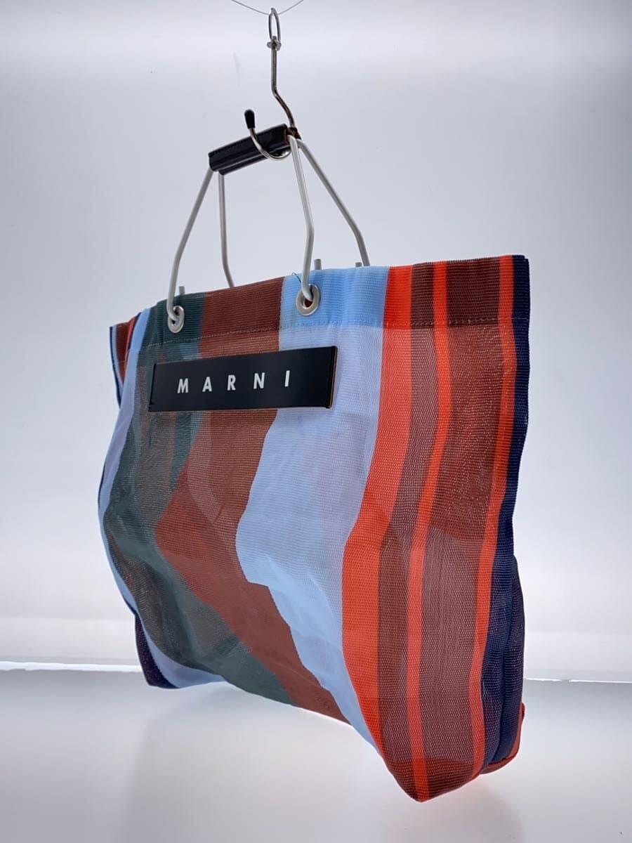 MARNI Handbag Stripe Multicolor Stain 2