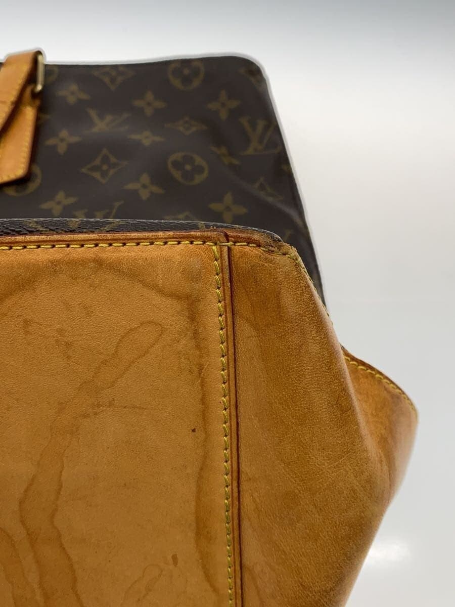 LOUIS VUITTON Cabas Mezzo _Monogram Canvas PVC BRW All Over Pattern 7