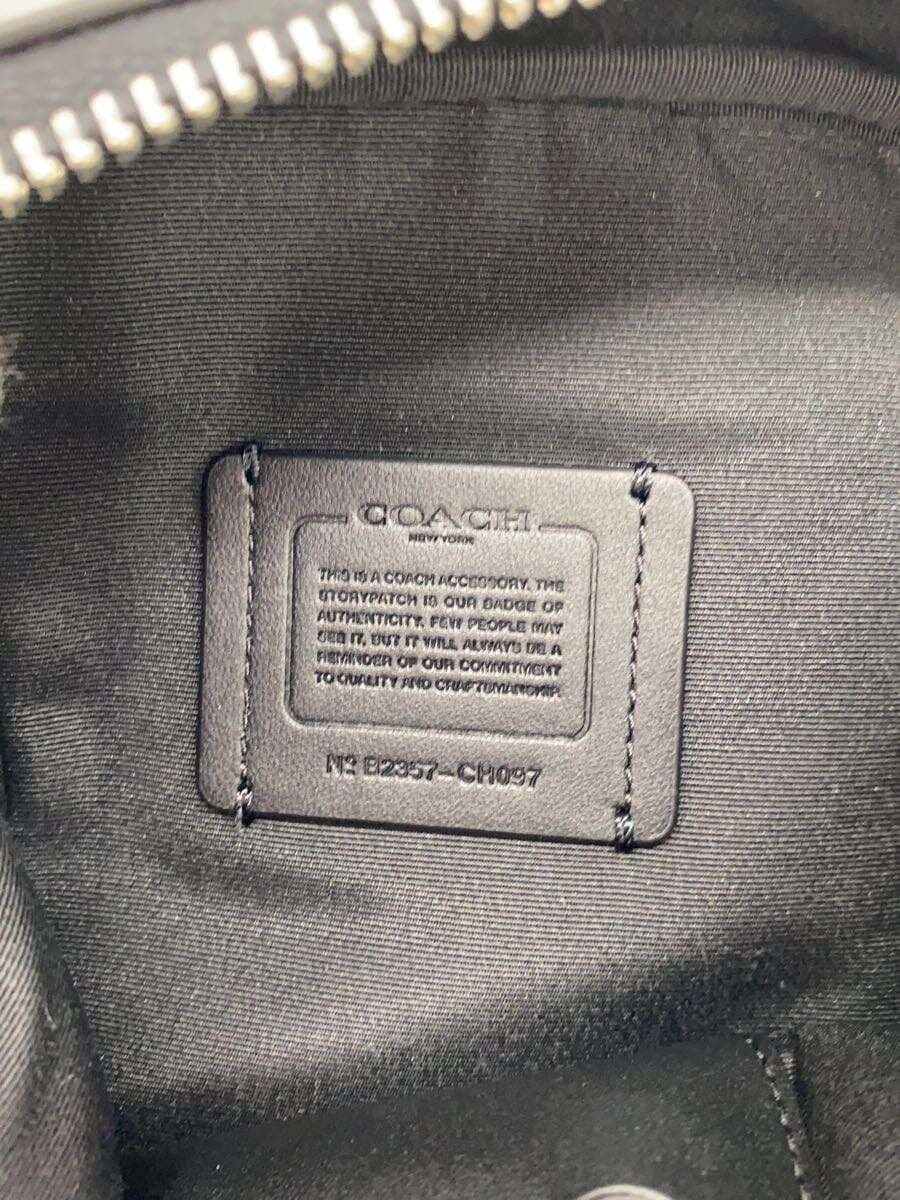 COACH Shoulder Bag -- GRN All-over Pattern Stanton Crossbody Signature Jacquard 5