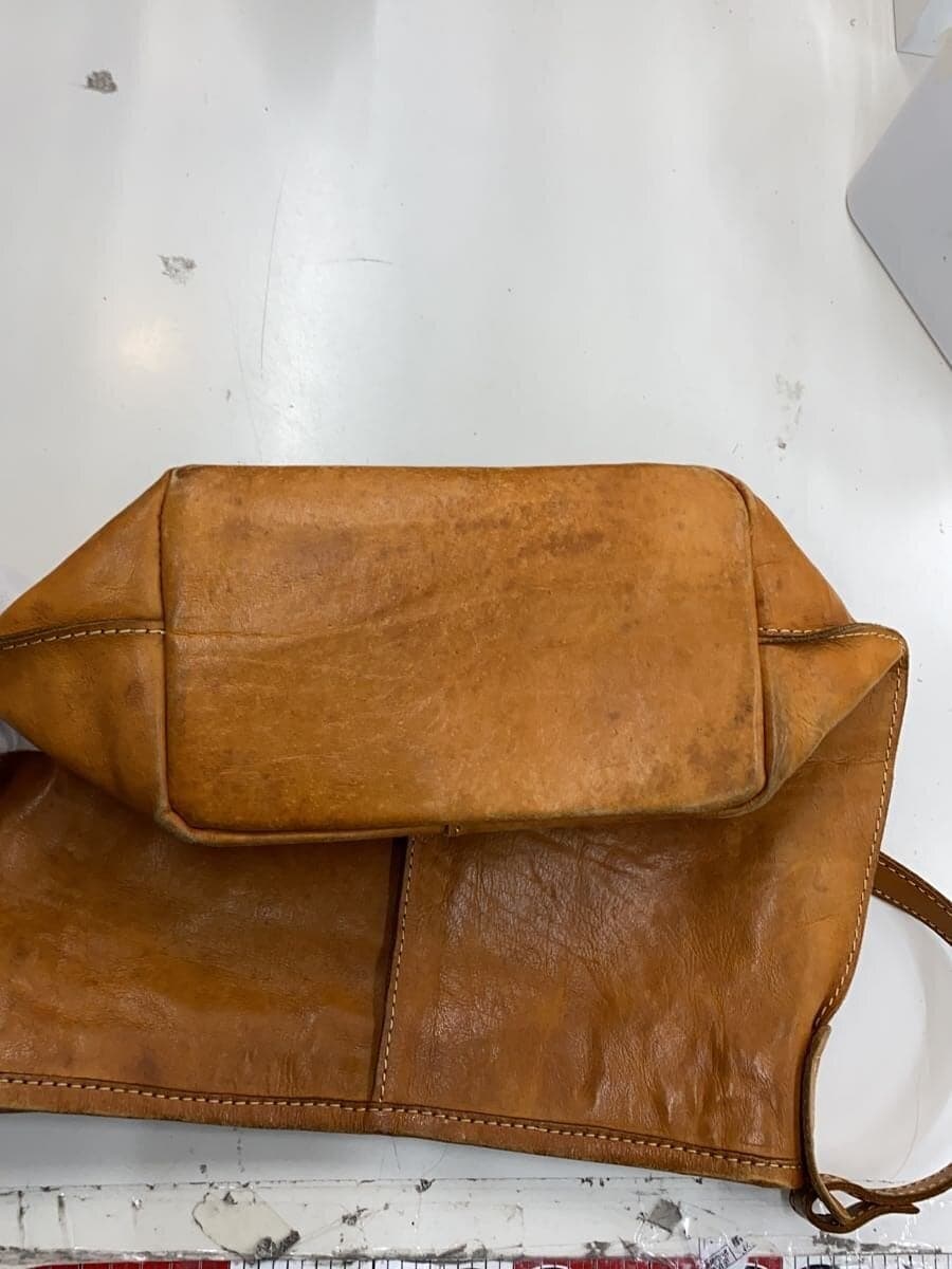 PEAKS PEAK Shoulder Bag Leather CML 4