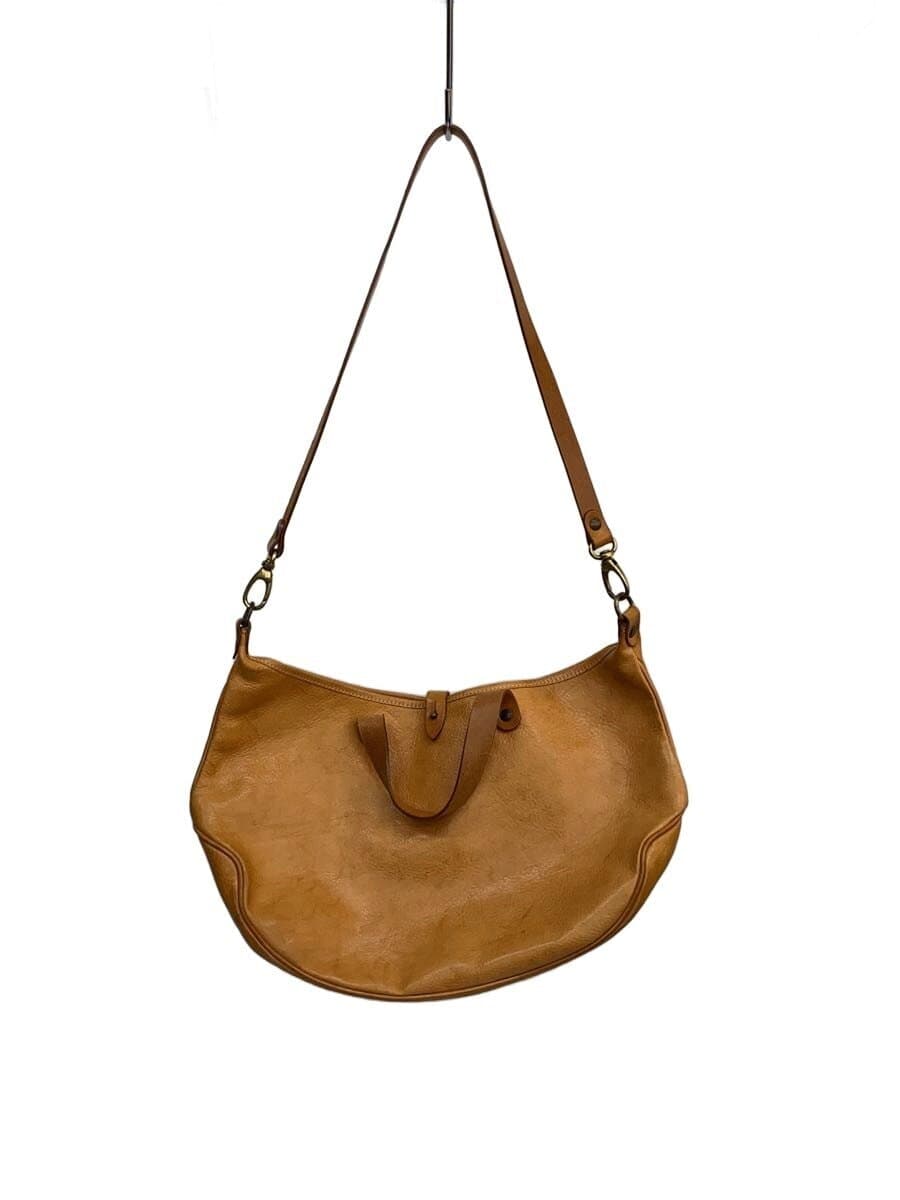 UNITED ARROWS Pink Label Basic Shoulder Bag Leather CML