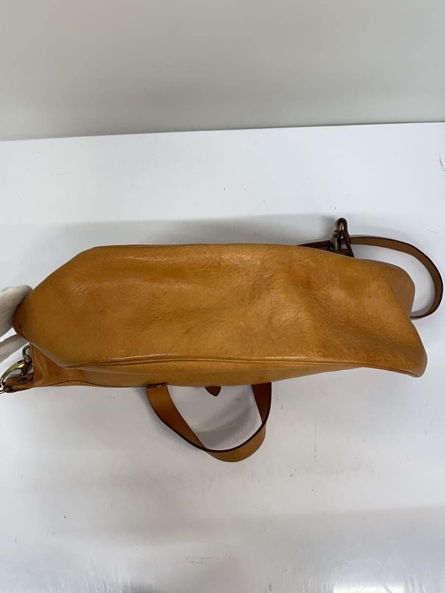 UNITED ARROWS Pink Label Basic Shoulder Bag Leather CML 4