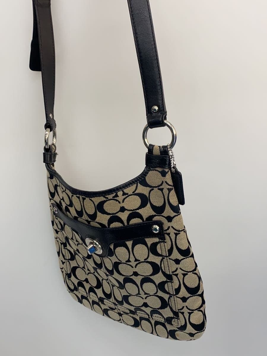 COACHOLD COACH Shoulder Bag Leather GLD 2