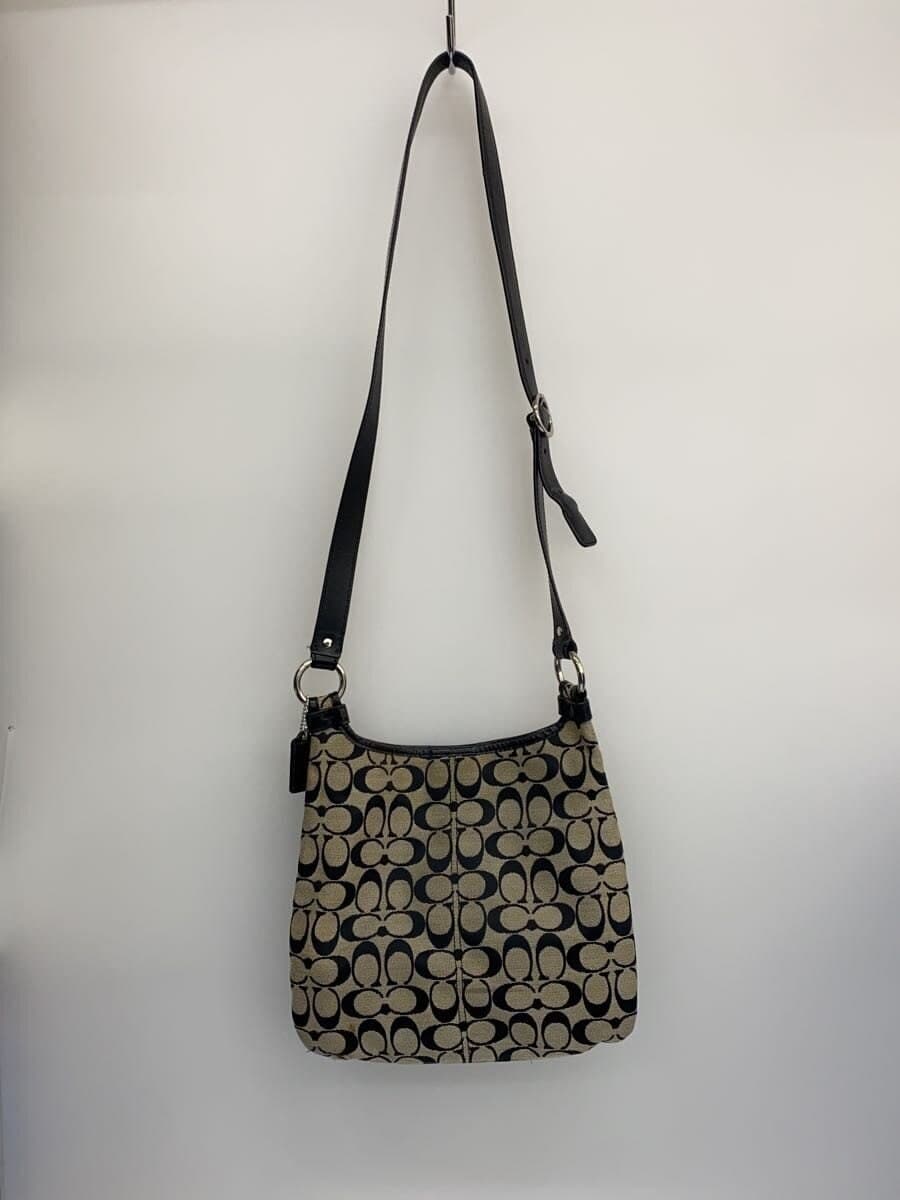 COACHOLD COACH Shoulder Bag Leather GLD 3