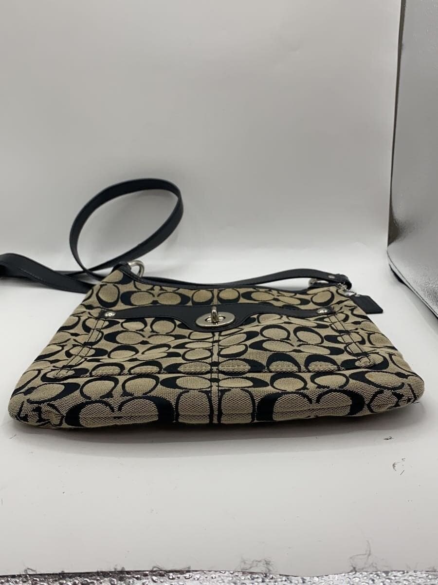 COACHOLD COACH Shoulder Bag Leather GLD 4