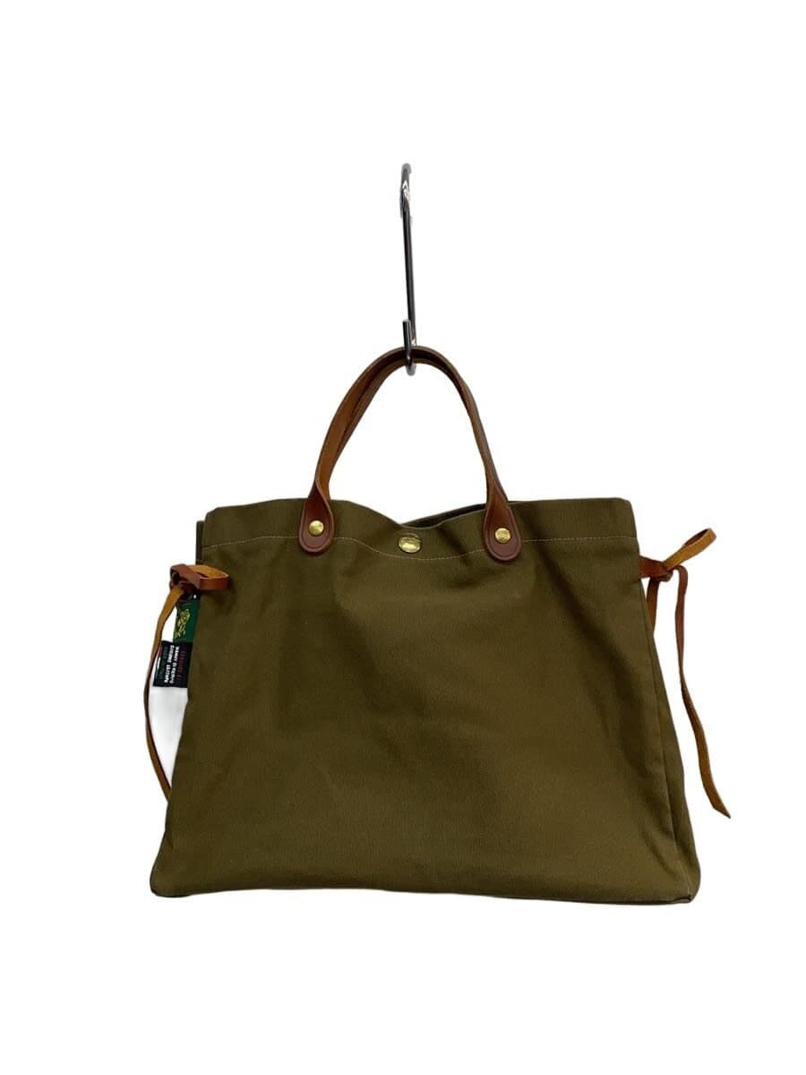 IL BISONTE Tote Bag Canvas KHK Solid