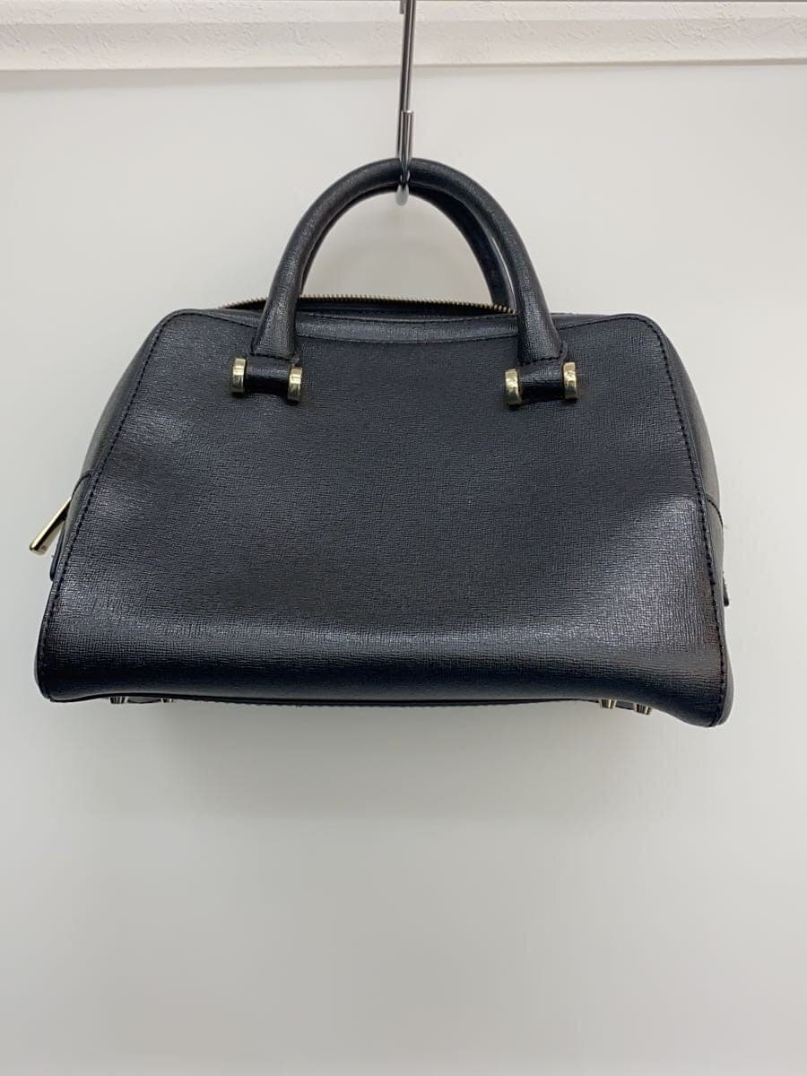 FURLA bag leather black 3