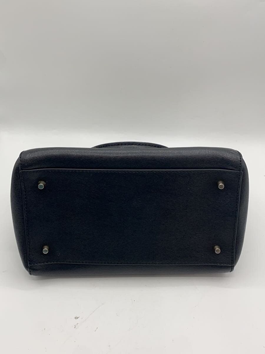 FURLA bag leather black 4