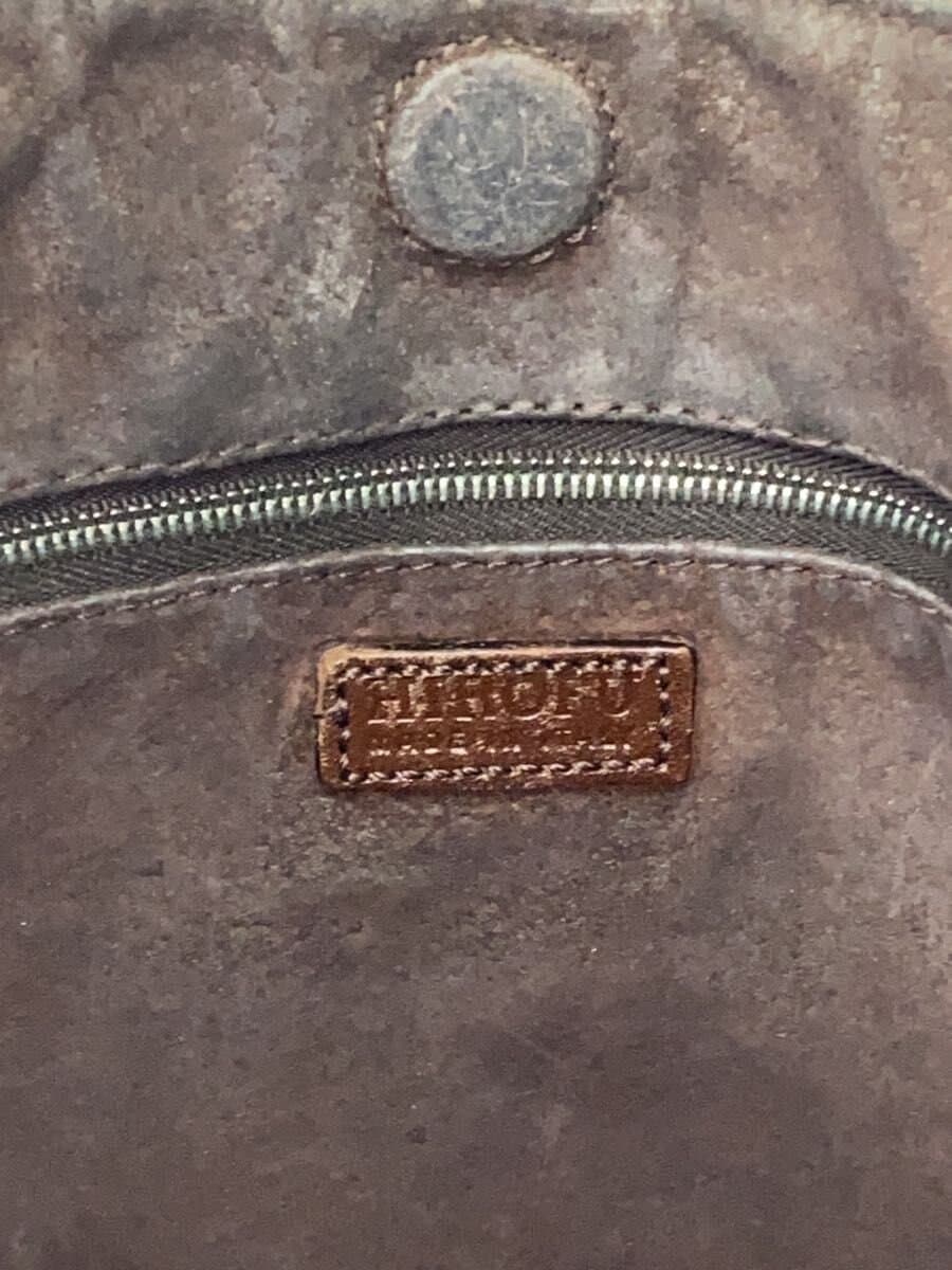 HIROFU Tote Bag Leather BRW 5