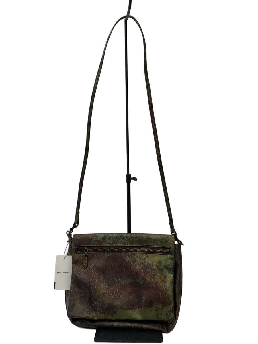 Jean Paul Gaultier Shoulder Bag GRN All Over Pattern