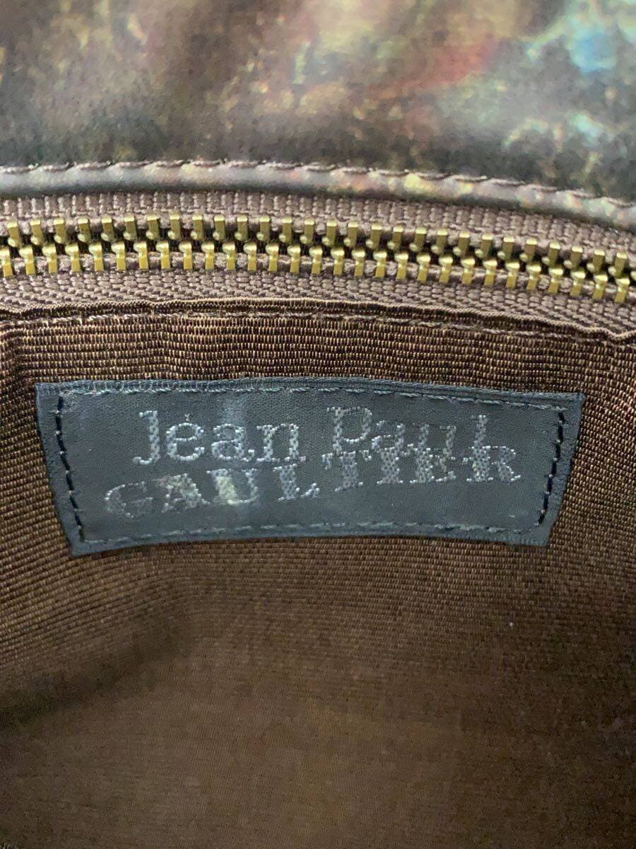 Jean Paul Gaultier Shoulder Bag GRN All Over Pattern 5