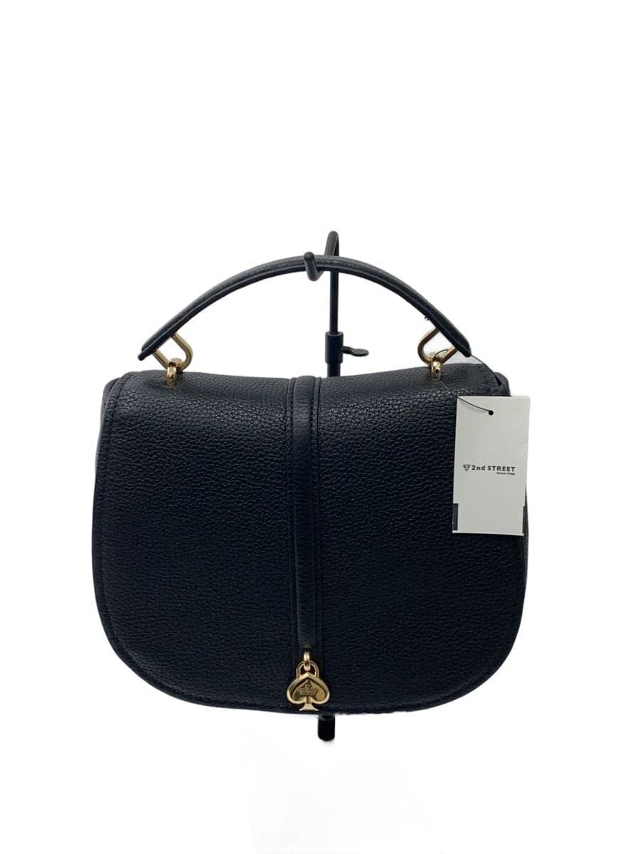 kate spade new york Shoulder Bag Leather BLK Solid