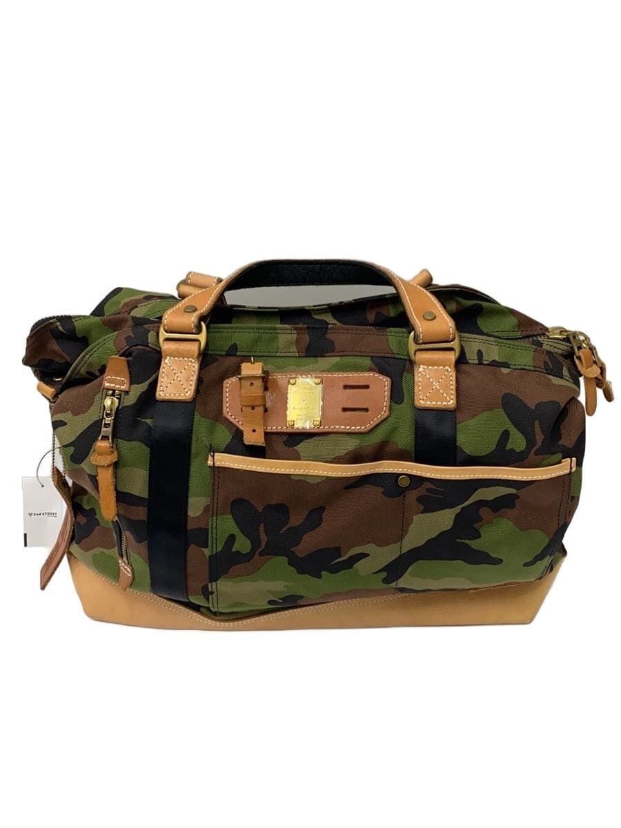 MASTERPIECE Tote Bag Canvas GRN All Over Pattern