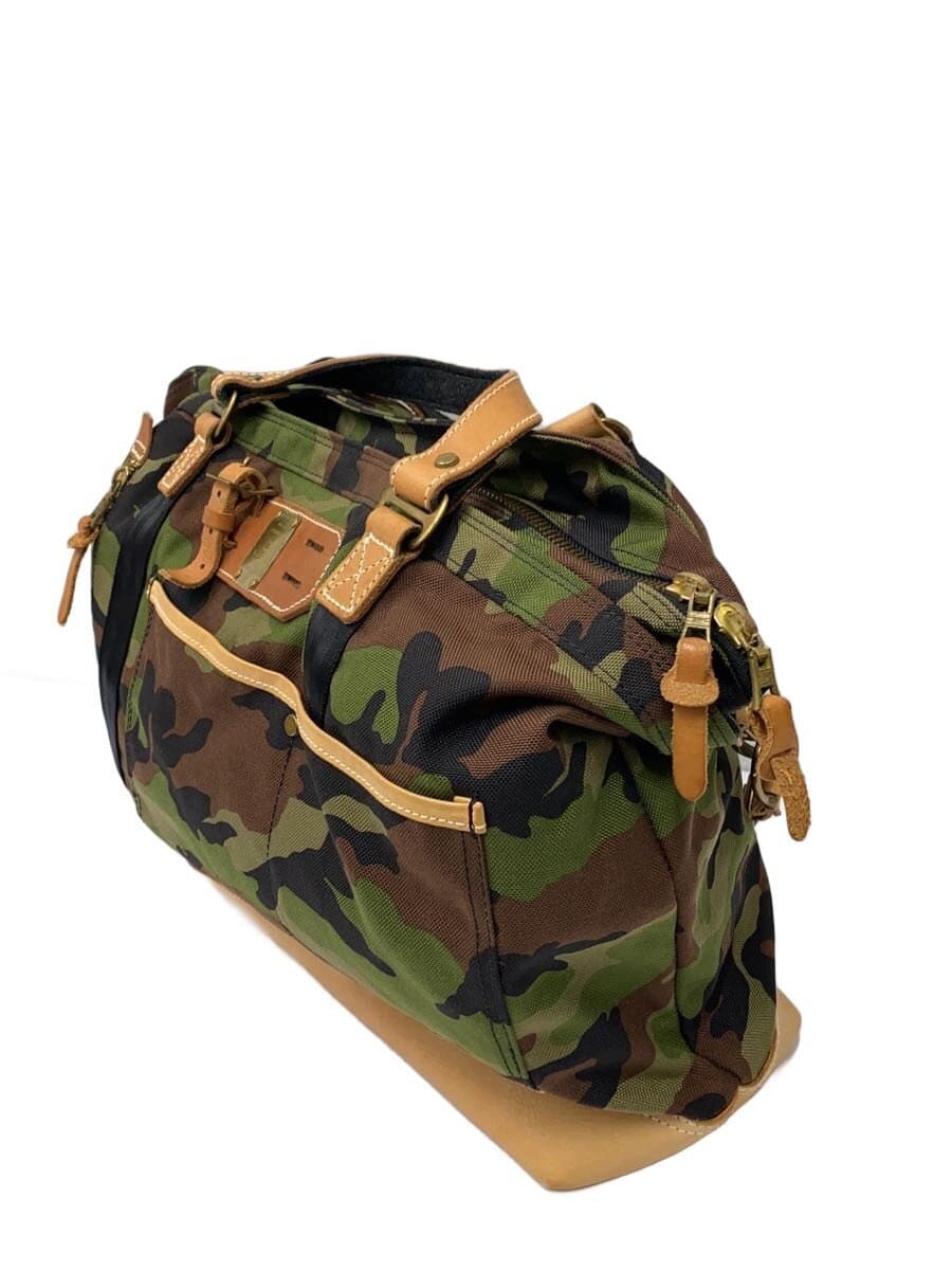 MASTERPIECE Tote Bag Canvas GRN All Over Pattern 2