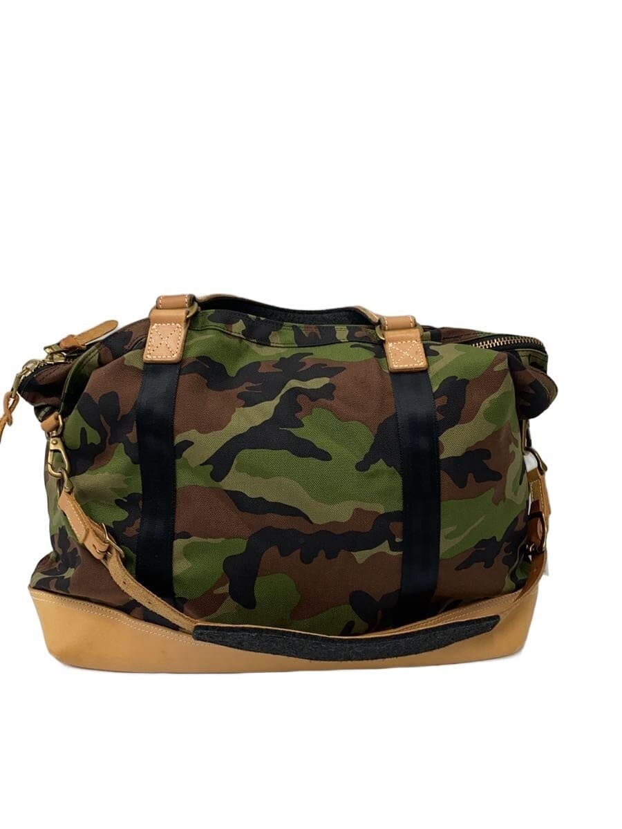 MASTERPIECE Tote Bag Canvas GRN All Over Pattern 3