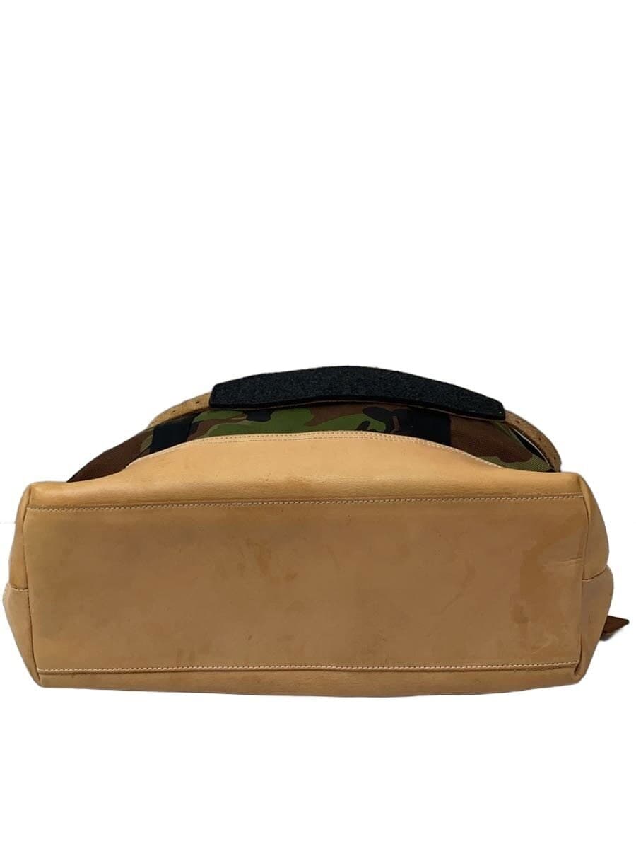 MASTERPIECE Tote Bag Canvas GRN All Over Pattern 4