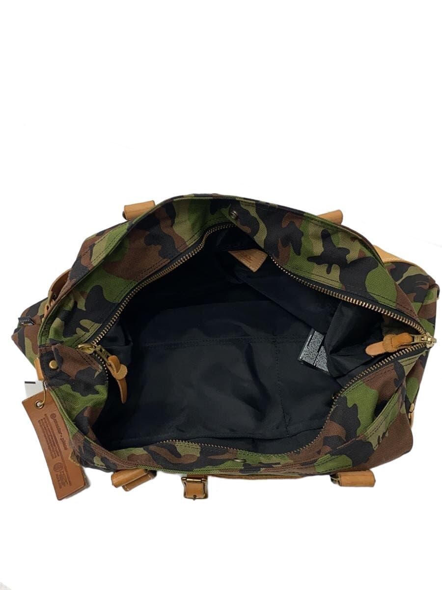 MASTERPIECE Tote Bag Canvas GRN All Over Pattern 6