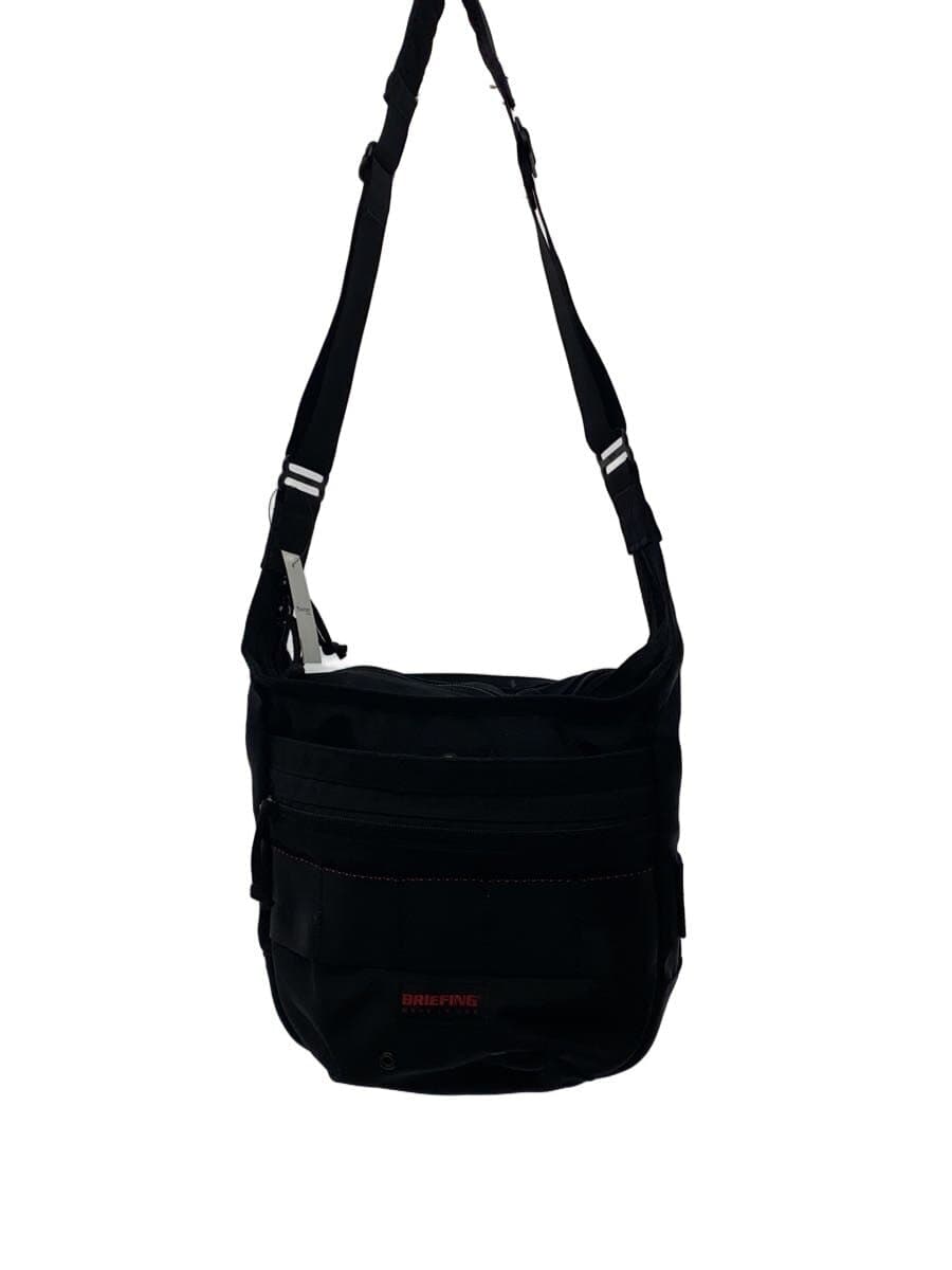BRIEFING shoulder bag nylon BLK plain