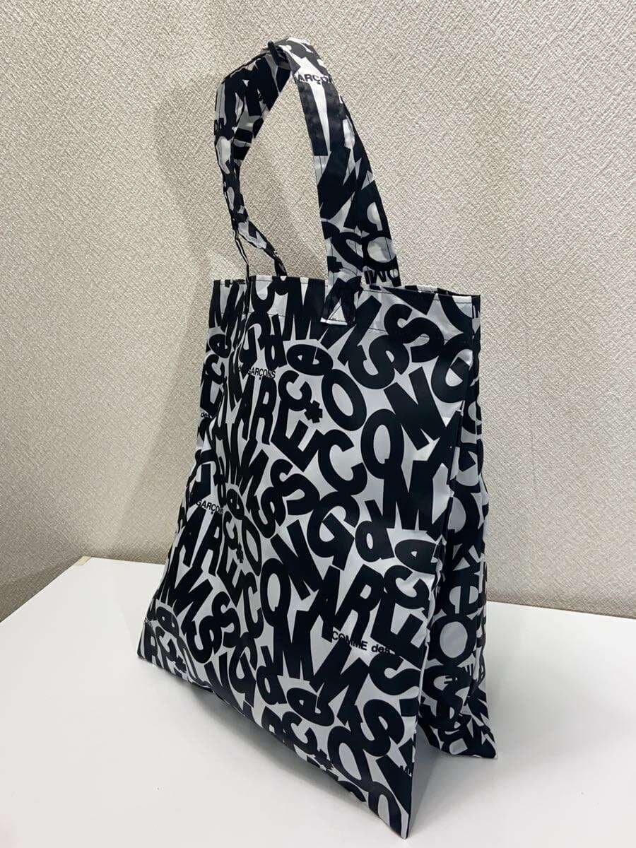 COMME des GARCONS Tote Bag Nylon BLK All Over Pattern OP-K213 2