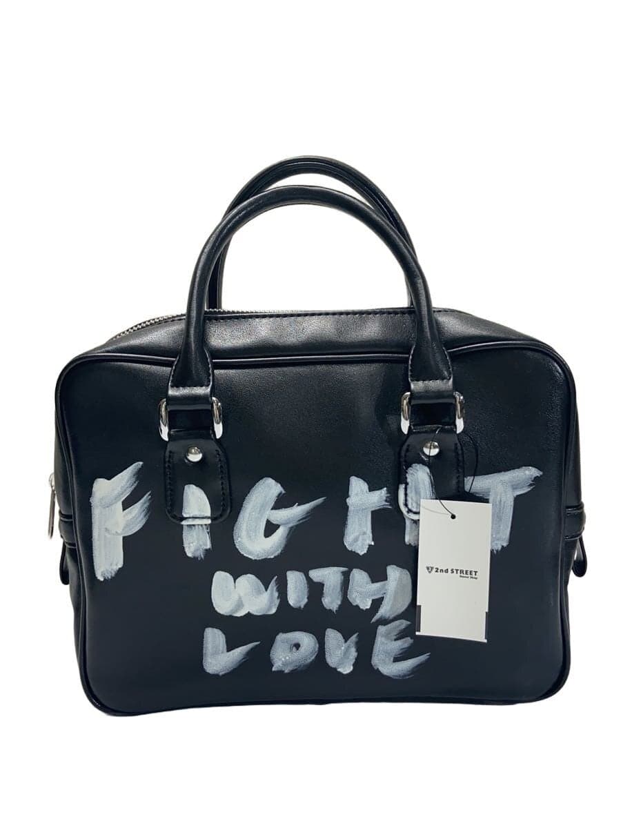 COMME des GARCONS GIRL Handbag BLK Print NZ-K201