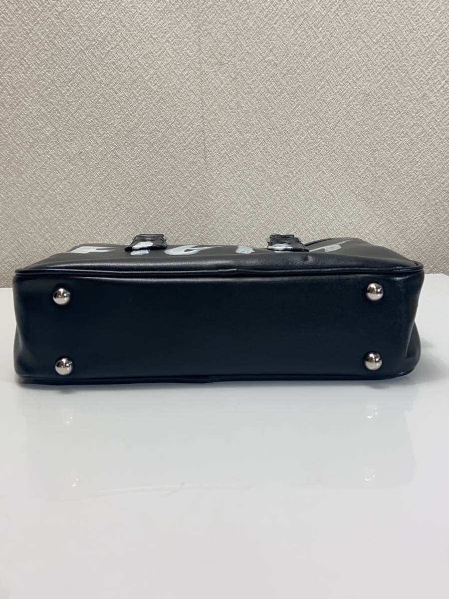 COMME des GARCONS GIRL Handbag BLK Print NZ-K201 4