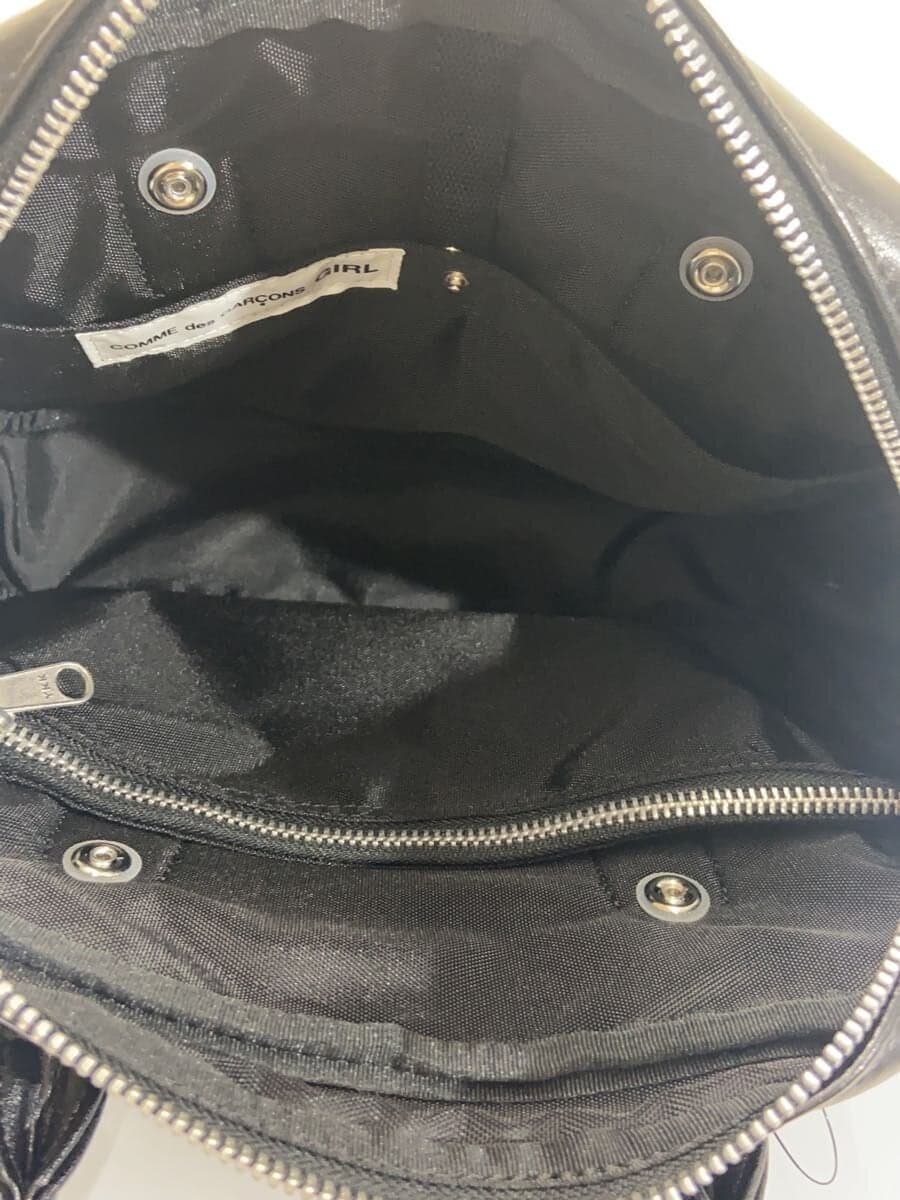 COMME des GARCONS GIRL Handbag BLK Print NZ-K201 6