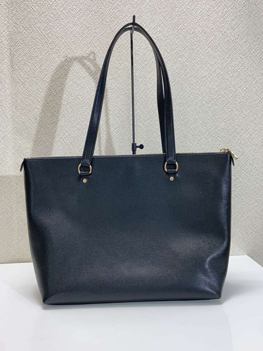 COACH handbag leather black f79608 3