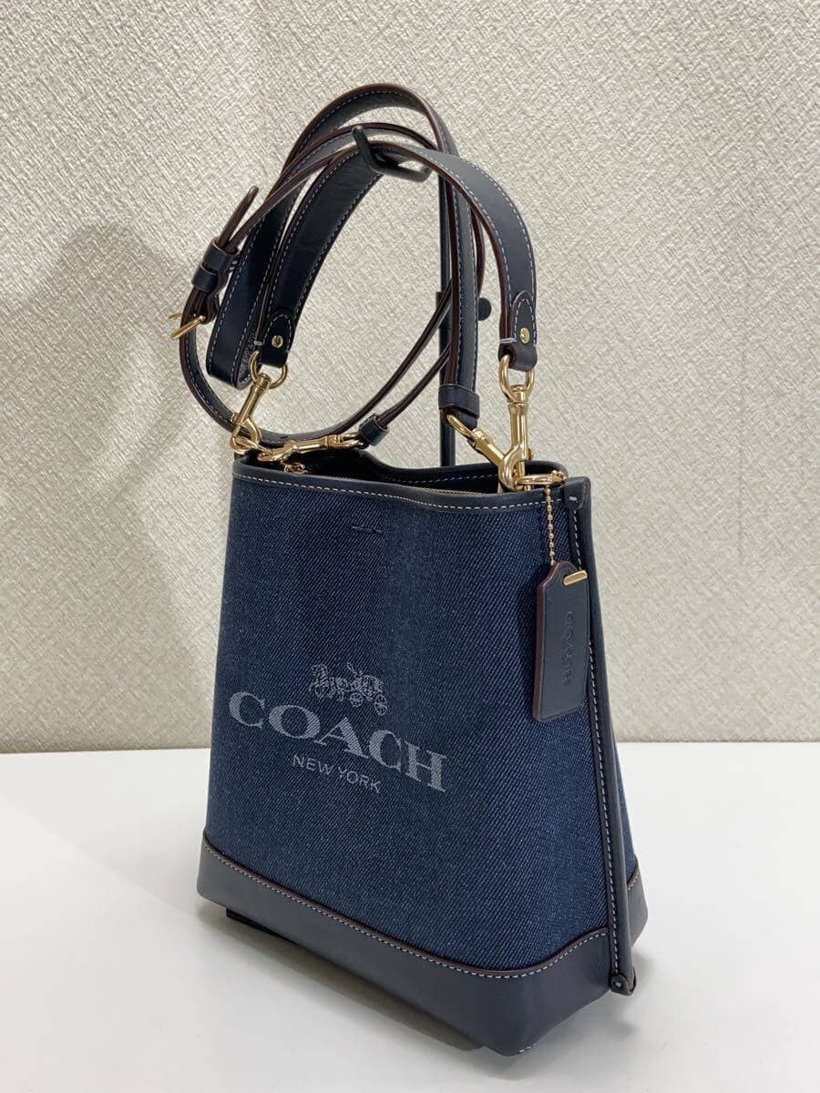 COACH Shoulder Bag Canvas IDG CH224 2