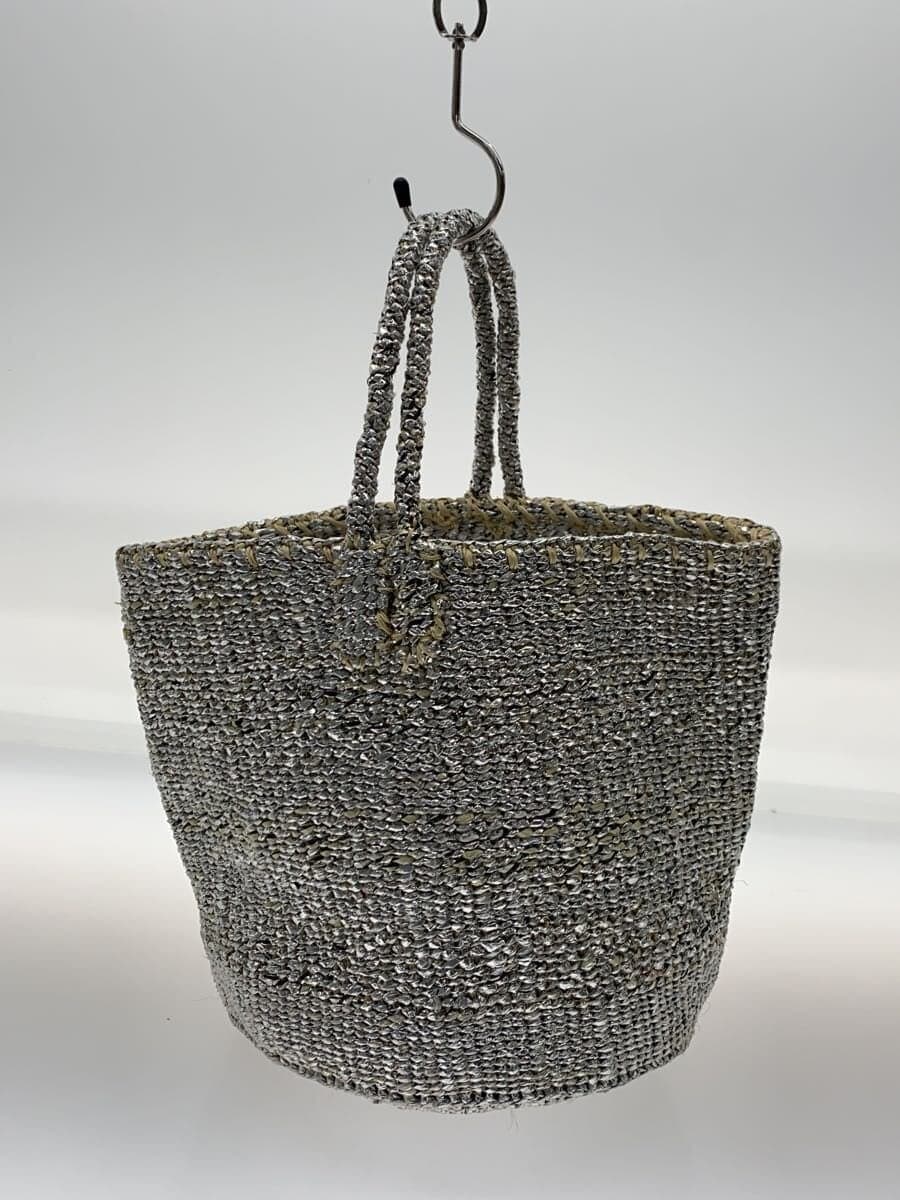 rectangle Basket Bag SLV 3