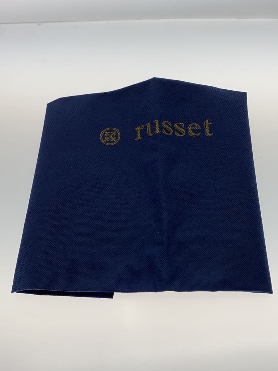 russet Leather Handle Logo Pattern Tote Bag Nylon GRN All Over Pattern 7