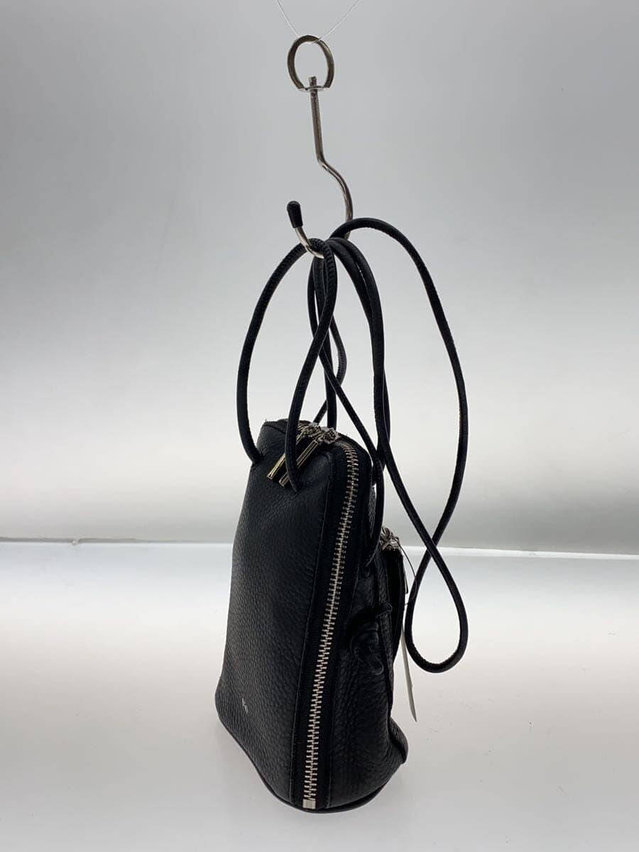 Vin Shoulder Bag Leather BLK 2