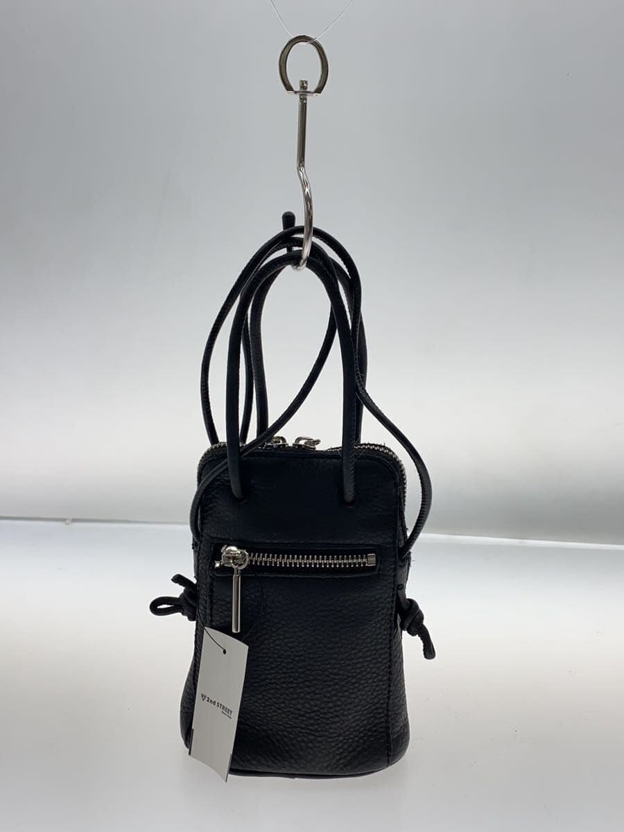 Vin Shoulder Bag Leather BLK 3