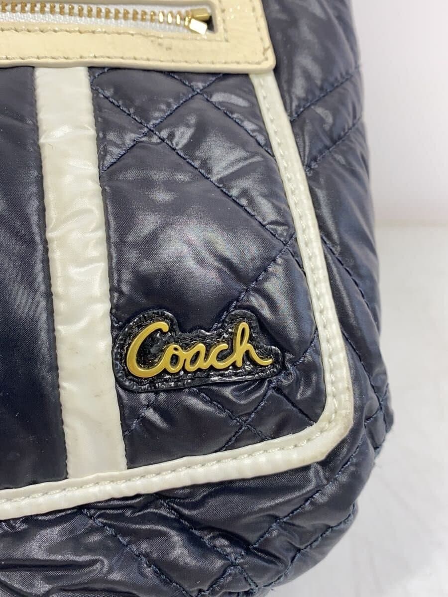 COACH Hobo _Poppy _Ski Bunny Nylon BLK Solid 5
