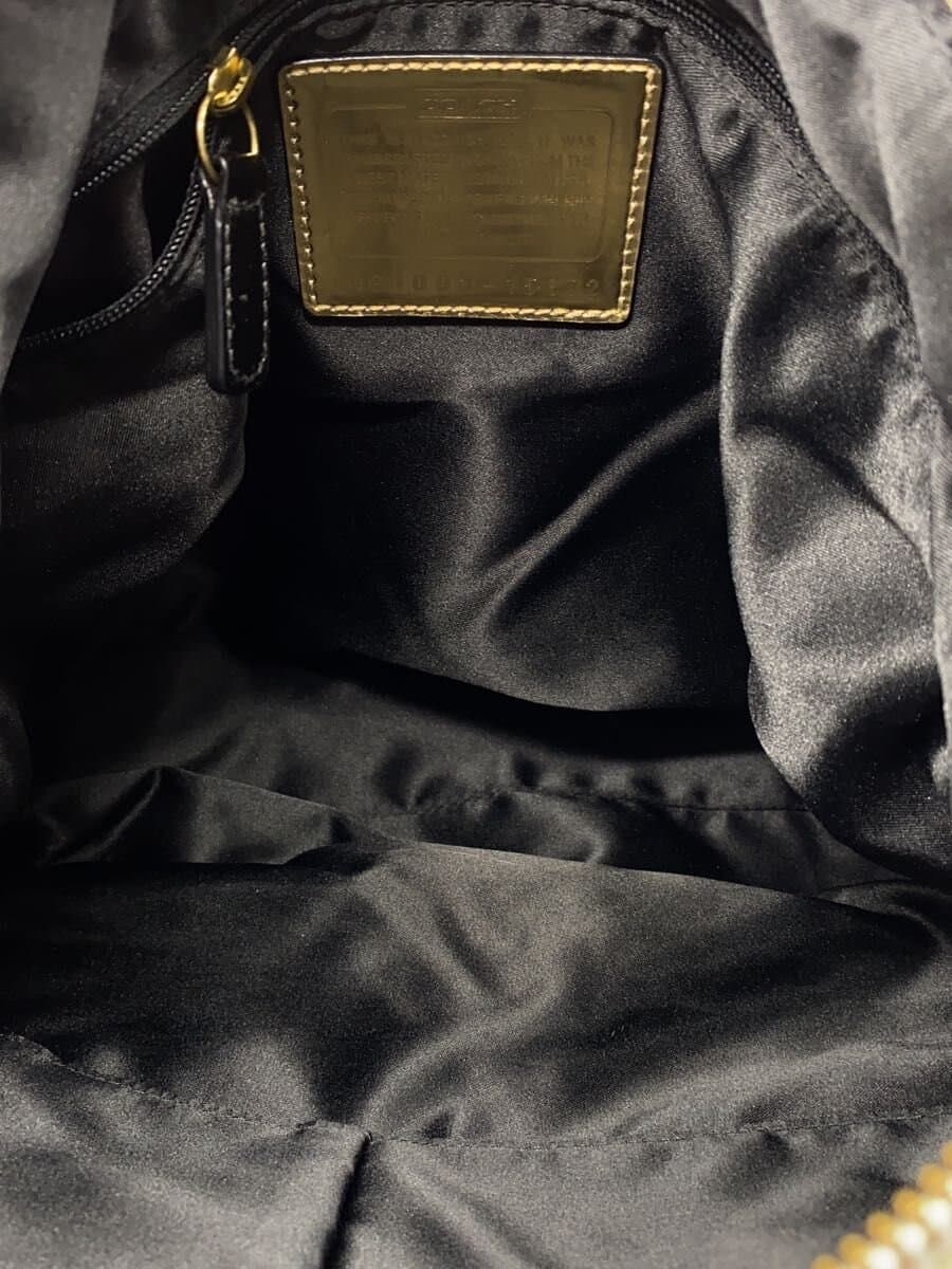 COACH Hobo _Poppy _Ski Bunny Nylon BLK Solid 6