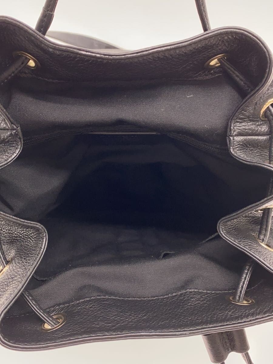 COACH Backpack Leather BLK F37410 6